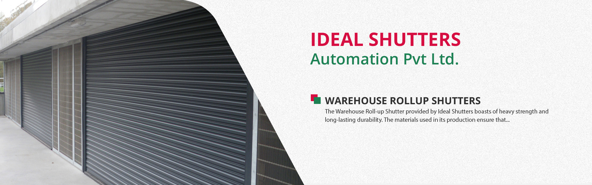 Warehouse Roll-up Shutter